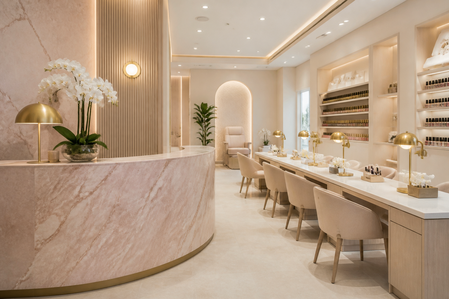 Nabee Nail — a calm, polished nail treatment